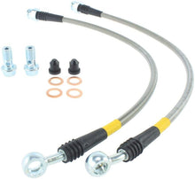 Load image into Gallery viewer, StopTech 97-03 Chevrolet Corvette Stainless Steel Front Brake Line Kit - Corvette Realm