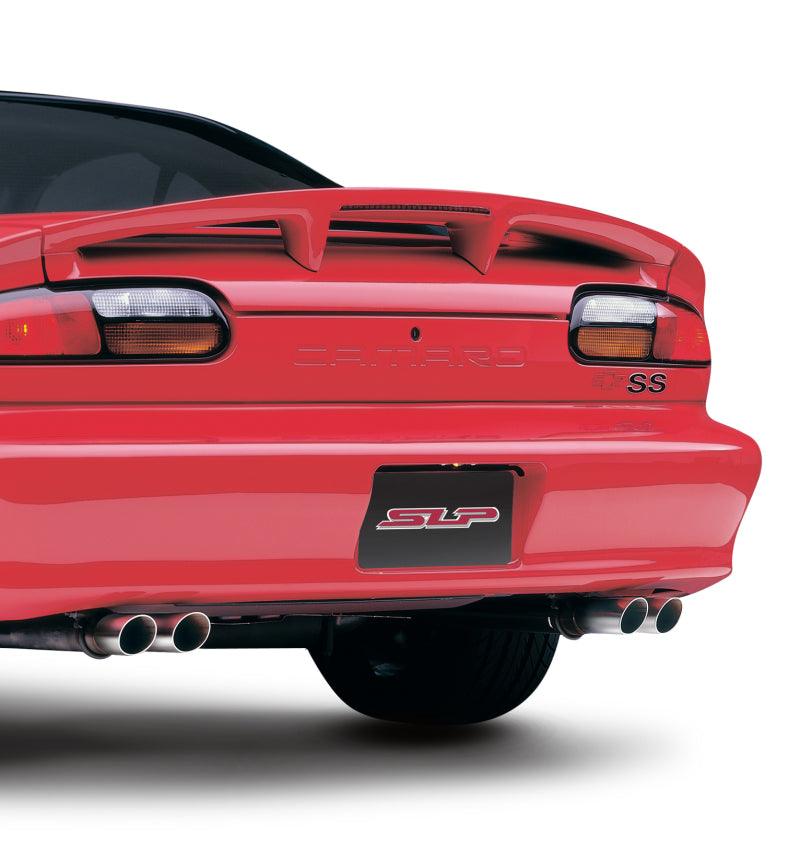 SLP 1998=2002 Chevrolet Camaro LS1 LoudMouth Cat-Back Exhaust System w/ 3.5in Slash Cut Tips - Corvette Realm