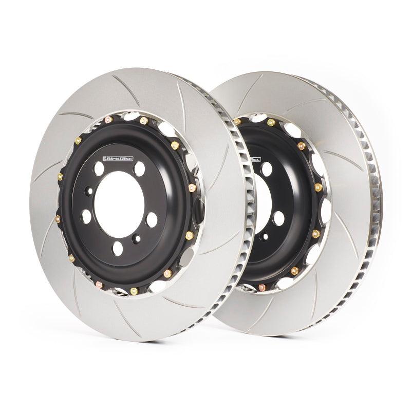 GiroDisc 02-04 Audi RS6 (C5) 380mm Slotted Front Rotors (w/Spacers) - Corvette Realm