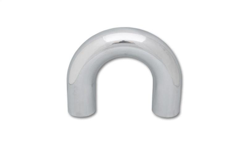 Vibrant 2.75in O.D. Universal Aluminum Tubing (180 degree Bend) - Polished - Corvette Realm