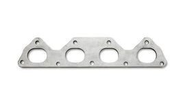 Vibrant Mild Steel Exhaust Manifold Flange for Honda/Acura B-Series motor 1/2in Thick - Corvette Realm
