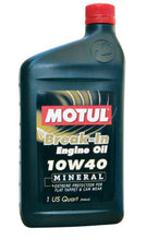 Load image into Gallery viewer, Motul 1QT Classic BREAK-IN OIL 10W40 (Part# mot2810QTA) - Corvette Realm