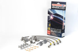 Goodridge 06-13 Chevrolet Corvette Z06/ZR1/Grand Sport Stainless Steel Brake Lines Kit - Corvette Realm