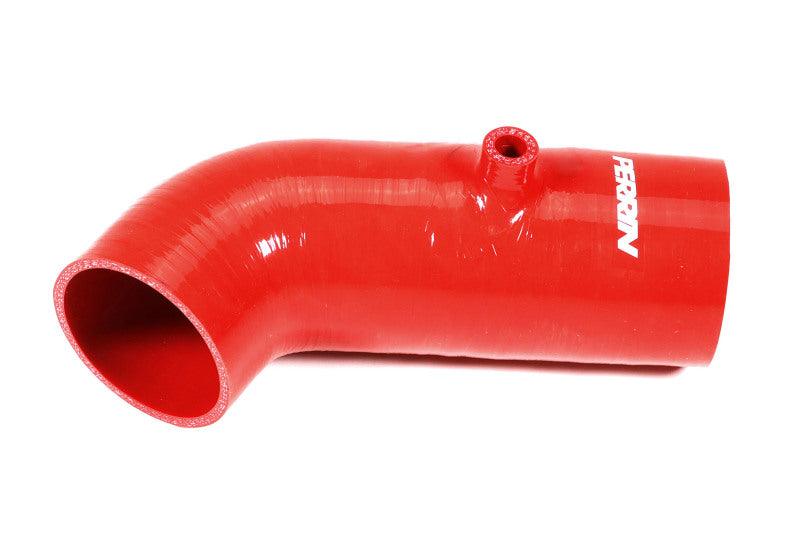 Perrin 22-23 Subaru BRZ/Toyota GR86 Silicone Inlet Hose (3in. ID / SS Wire) - Red - Corvette Realm