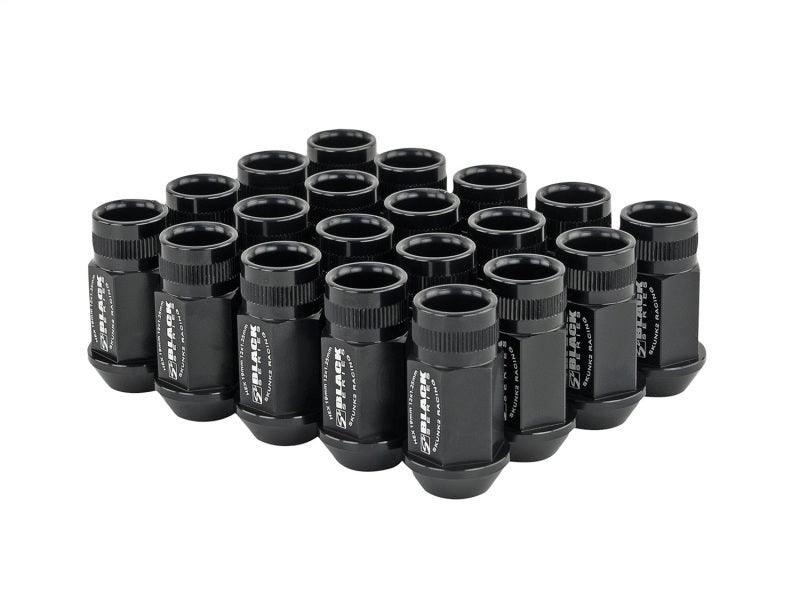 Skunk2 12x1.25 Forged Lug Nut - Black (Set of 20) - Corvette Realm