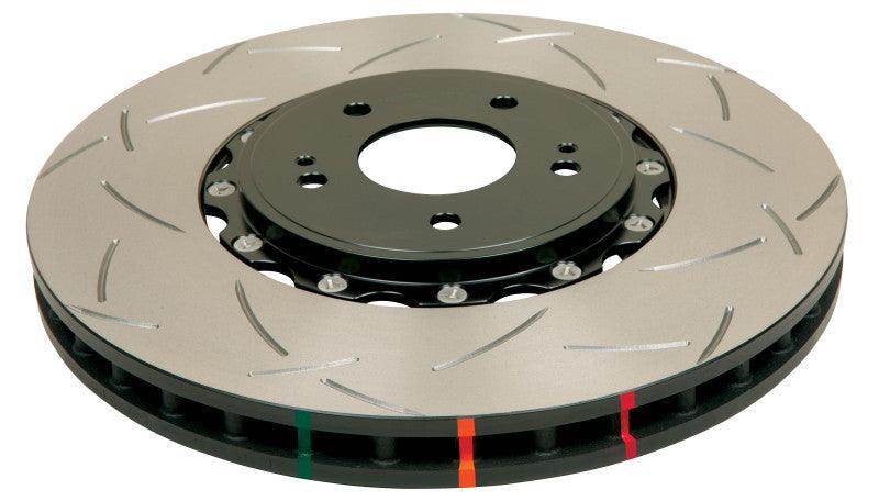 DBA 97-04 Corvette C5/C6 Front Slotted 5000 Series 2 Piece Rotor Assembled w/ Black Hat - Corvette Realm