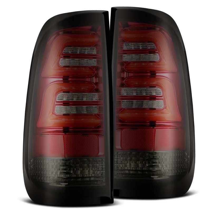 AlphaRex 97-03 Ford F-150 (Excl 4 Door SuperCrew Cab) PRO-Series LED Tail Lights Red Smoke - Corvette Realm