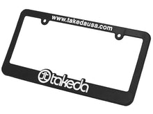 Load image into Gallery viewer, aFe Takeda Marketing Promotional PRM Takeda Licence Plate Frame - Corvette Realm