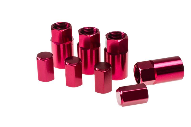 Wheel Mate Aluminum TPMS Valve Stem Cover - Red Anodize - Corvette Realm