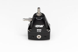 DeatschWerks DWR1000iL In-Line Adjustable Fuel Pressure Regulator - Black - Corvette Realm