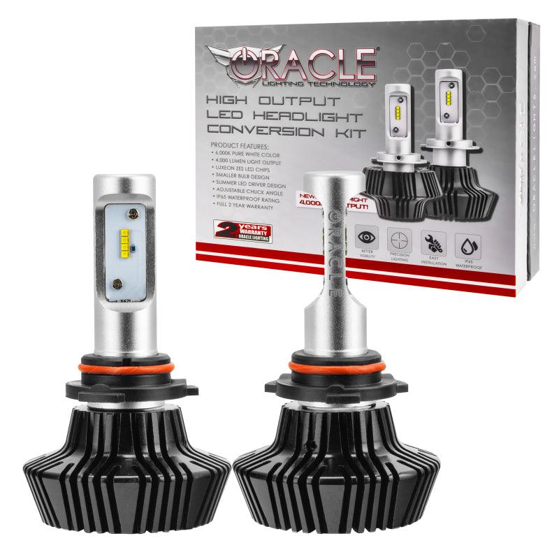 Oracle 9006 4000 Lumen LED Headlight Bulbs (Pair) - 6000K - Corvette Realm