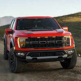 Baja Designs 21-22 Ford F-150 Raptor S2 SAE Dual Fog Pocket Light Kit - Clear - Corvette Realm