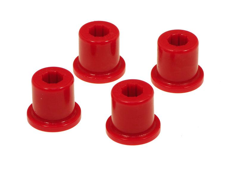 Prothane 76-86 Jeep CJ5/CJ6 Front Frame Shackle Bushings - Red - Corvette Realm