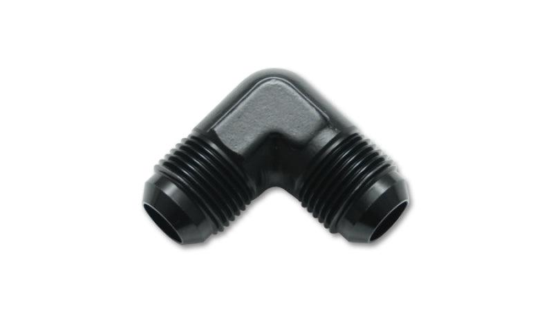 Vibrant -3AN 90deg Flare Union Fitting - Aluminum - Corvette Realm