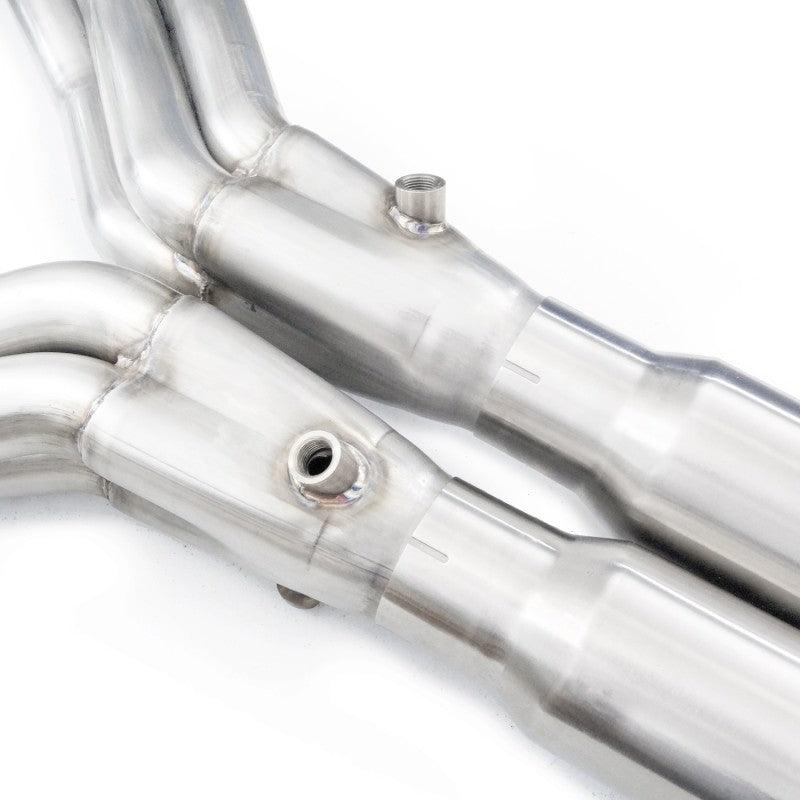 Stainless Works 2014-18 Corvette 6.2L Headers 2in Primaries w/ High-Flow Cats X-Pipe - Corvette Realm