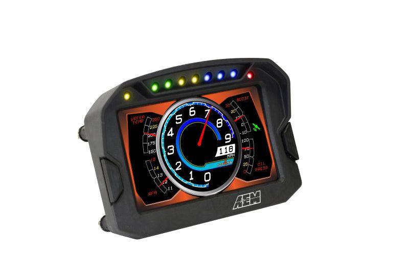 AEM CD-5LG Carbon Logging Digital Dash Display w/ Internal 10Hz GPS & Antenna - Corvette Realm
