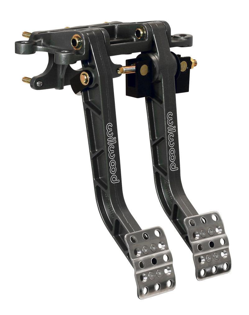 Wilwood Adjustable Dual Pedal - Brake / Clutch - Fwd. Swing Mount - 6.25:1 - Corvette Realm