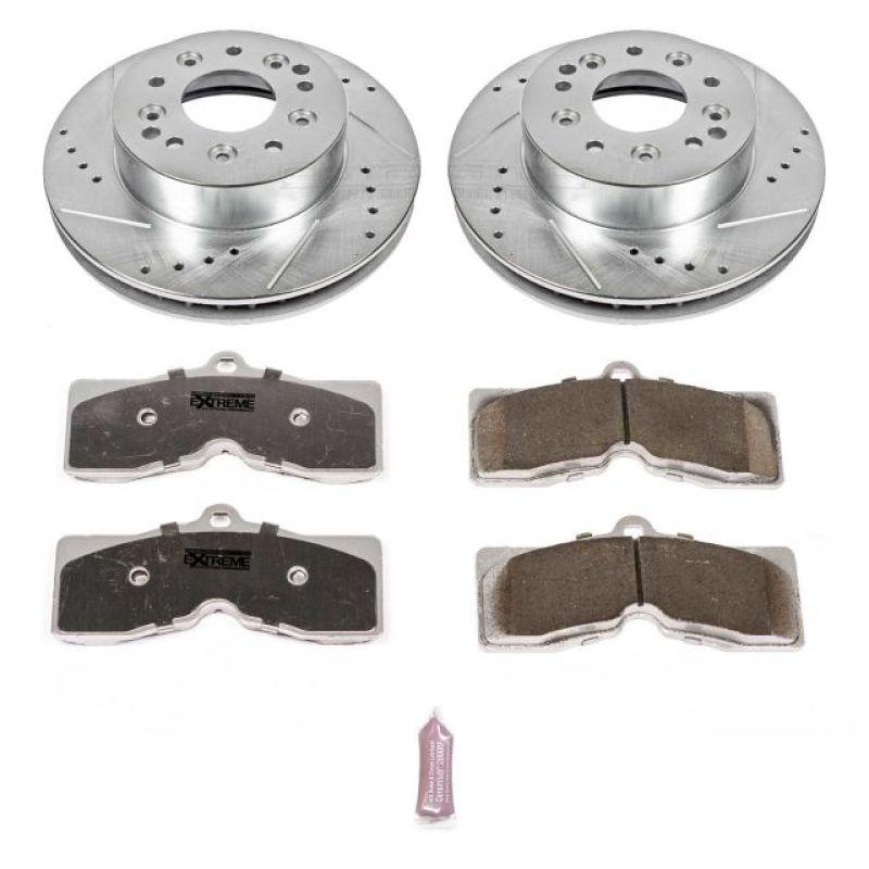 Power Stop 1969 Chevrolet Camaro Front or Rear Z26 Street Warrior Brake Kit - Corvette Realm
