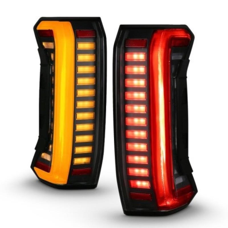 ANZO 22-24 Toyota Tundra (Does Not Fit LED Seq. Models) Z-Series Full LED Tail Lights - Pair - Corvette Realm