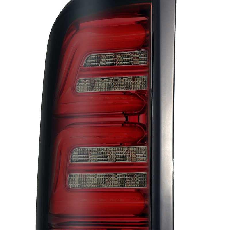 AlphaRex 97-03 Ford F-150 (Excl 4 Door SuperCrew Cab) PRO-Series LED Tail Lights Red Smoke - Corvette Realm