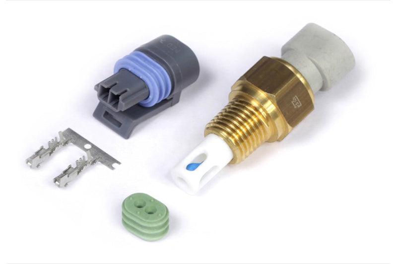 Haltech Nissan Z32 300ZX Air Temp Sensor 1/4 NPT Thread (Incl Delphi Plug & Pins) - Corvette Realm