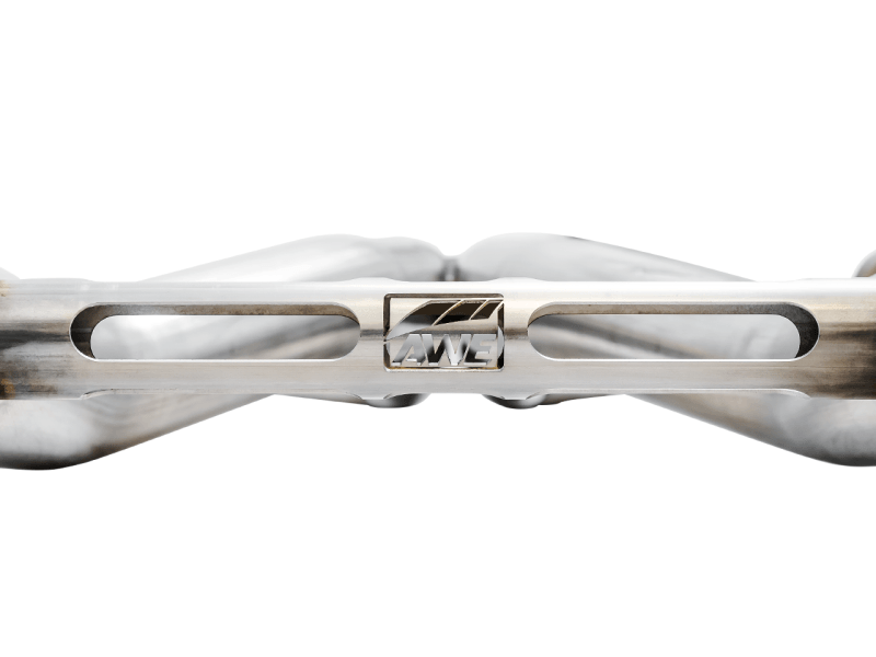 AWE Tuning 16-19 Chevy Camaro SS Non-Res Cat-Back Exhaust - Track Edition (Quad Chrome Silver Tips) - Corvette Realm