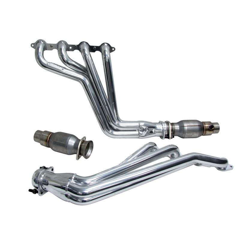 BBK 2010-15 Camaro Ls3/L99 1-7/8 Full-Length Headers W/ High Flow Cats (Polished Ceramic) - Corvette Realm