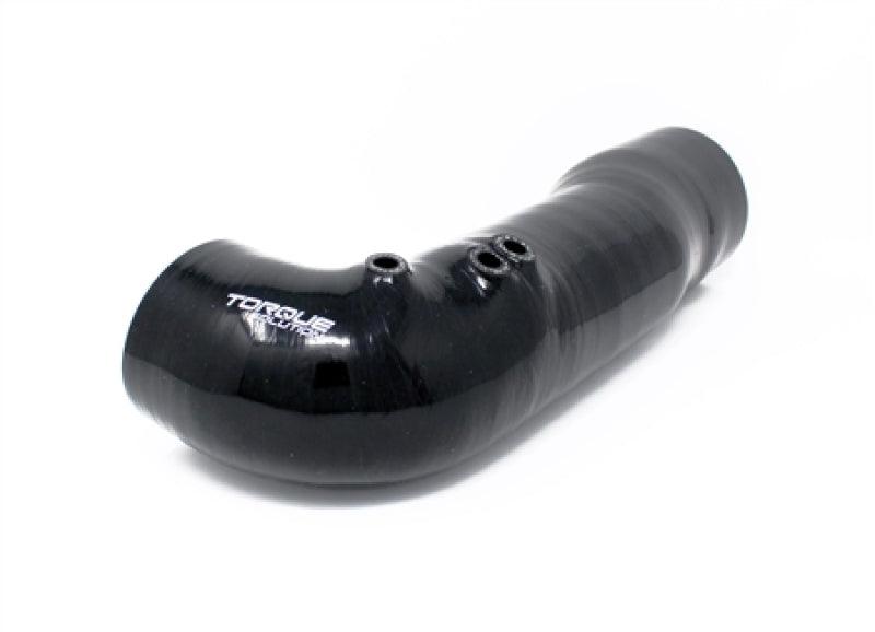 Torque Solution Turbo Inlet Hose (Non-Recirculated) Black 04-20 Subaru STI w/ 3.3in/84mm FP Turbo - Corvette Realm