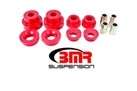 BMR 10-15 5th Gen Camaro Rear Cradle Pro Version Full Bushing Kit (Polyurethane) - Red - Corvette Realm