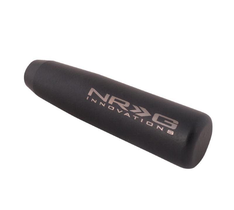 NRG Universal Short Shifter Knob - 5in. Length / Heavy Weight 1.27Lbs. - Black Wrinkle Finish - Corvette Realm