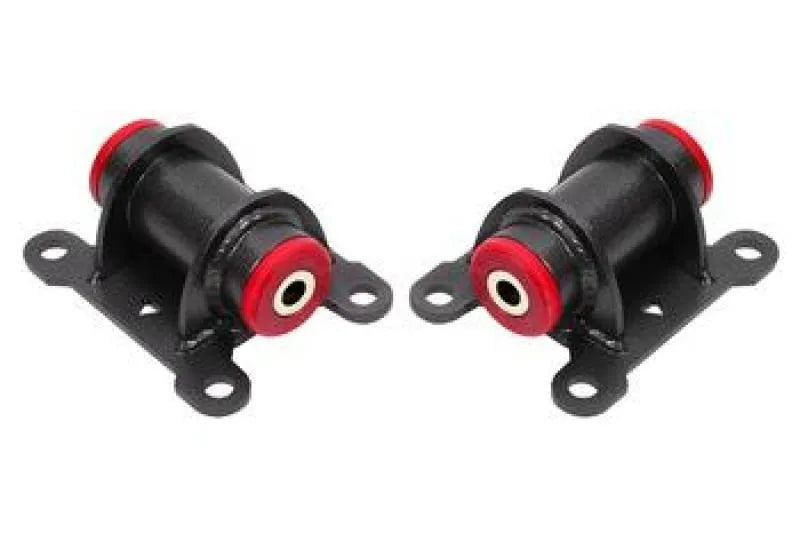 BMR 98-02 Chevrolet Camaro Motor Mount Kit (Steel) w/ Poly Bushings - Black Hammertone - Corvette Realm