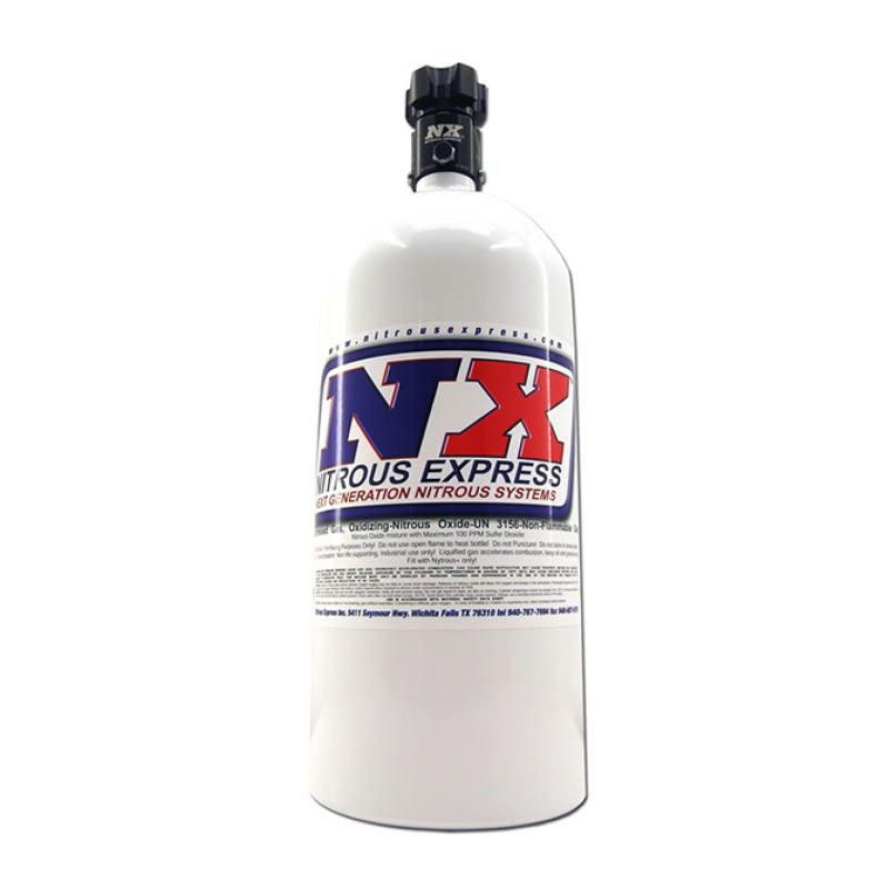 Nitrous Express 10lb Bottle w/Lightning 500 Valve (6.89 Dia x 20.19 Tall) - Corvette Realm