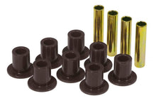 Load image into Gallery viewer, Prothane 87-96 Jeep Front Spring &amp; Shackle Bushings - Black - Corvette Realm