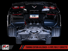 Load image into Gallery viewer, AWE Tuning 14-19 Chevy Corvette C7 Z06/ZR1 (w/o AFM) Track Edition Axle-Back Exhaust w/Chrome Tips - Corvette Realm