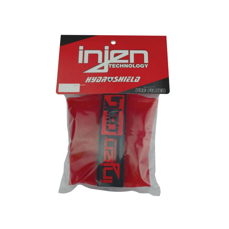 Injen Red Water Repellant Pre-Filter fits X-1022 6-1/2in Base / 8in Tall / 5-1/2in Top - Corvette Realm