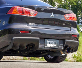 HKS RACING MUFFLER LANCER EVO-X USA - Corvette Realm