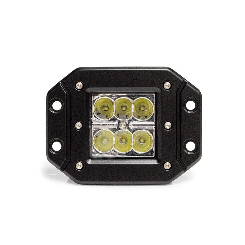 DV8 Offroad 3in Flush Mount LED Lights 20W Flood/Spot 5W Cree - Corvette Realm