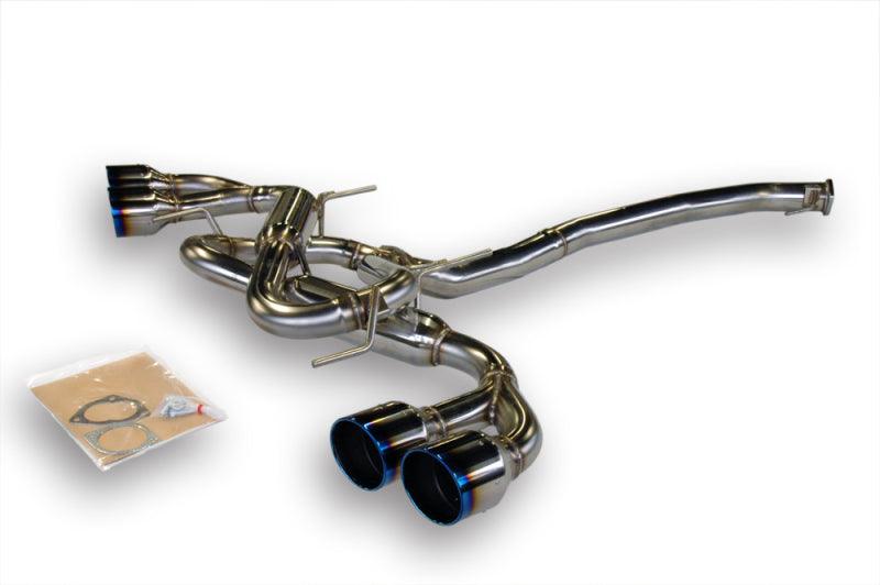 HKS 09+ GTR Flux Welded Legamax Premium Exhaust - Corvette Realm