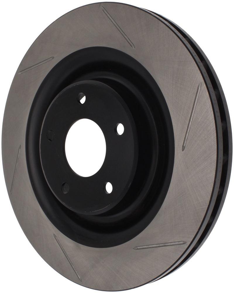 StopTech Power Slot 06-10 Chevrolet Corvette Front Left Slotted Rotor - Corvette Realm