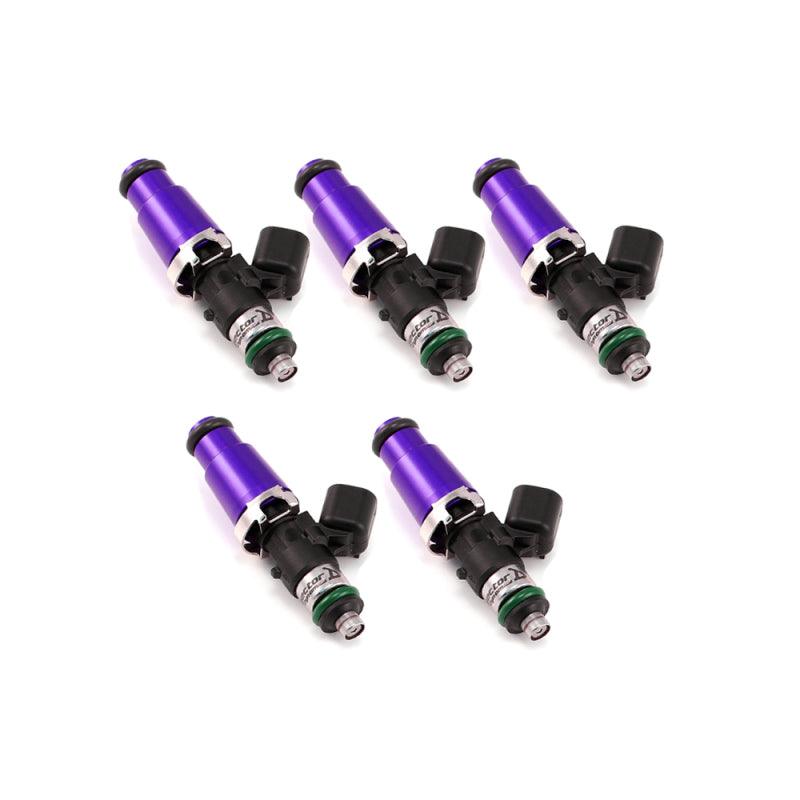 Injector Dynamics ID1050X Injectors 14 mm (Purple) Adaptors (Set of 5) - Corvette Realm