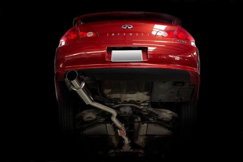 ISR Performance GT Single Exhaust - 05-06 Infiniti G35 Sedan - Corvette Realm