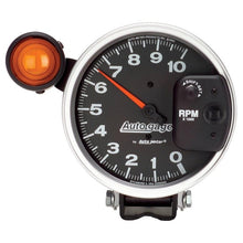 Load image into Gallery viewer, Autometer 5 inch 10,000 RPM Monster Shift Lite Pedestal Tachometer - Corvette Realm