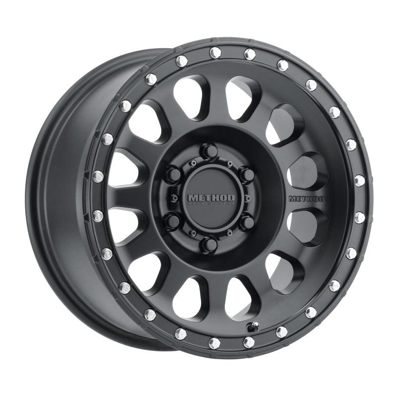 Method MR315 17x8.5 0mm Offset 6x135 87mm CB Matte Black Wheel - Corvette Realm