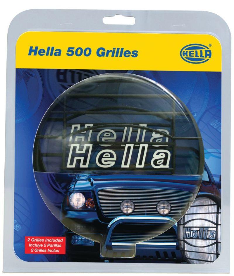Hella 500 Grille Cover (Pair) - Corvette Realm