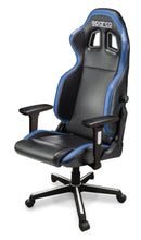 Load image into Gallery viewer, Sparco Game Chair ICON BLK/BLU - Corvette Realm