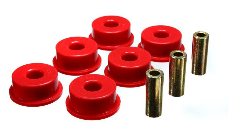 Energy Suspension 10 Chevy Camaro Red Rear Differential Carrier Bushing Set - Corvette Realm