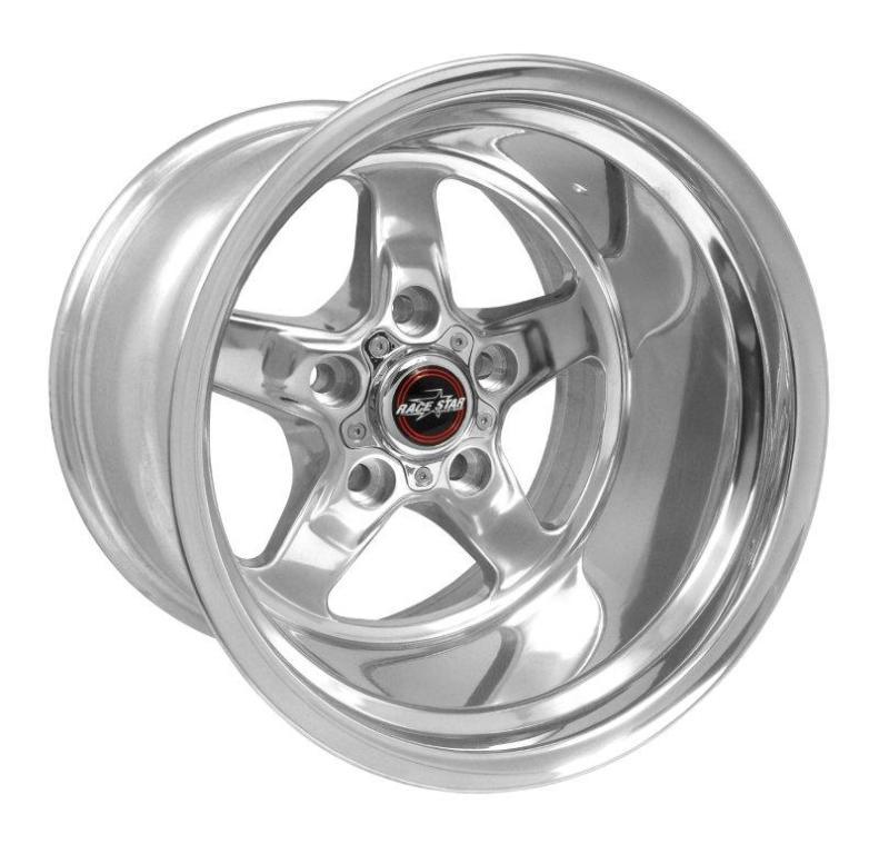 Race Star 92 Drag Star 15x12.00 5x4.75bc 4.00bs Direct Drill Polished Wheel - Corvette Realm