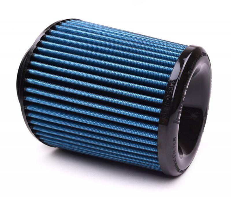 Injen Nanofiber Dry Air Filter - 4in Flange Dia / 6 1/2in Base / 7in Tall / 5 3/8in Top - Corvette Realm