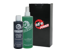 Load image into Gallery viewer, aFe Air Filter Restore Kit (8oz Squeeze Oil &amp; 12oz Spray Cleaner) - Black - Corvette Realm