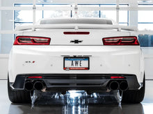 Load image into Gallery viewer, AWE Tuning 16-19 Chevy Camaro SS Non-Res Cat-Back Exhaust - Track Edition (Quad Diamond Black Tips) - Corvette Realm